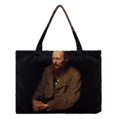 Fyodor Dostoyevsky Medium Tote Bag by Valentinaart