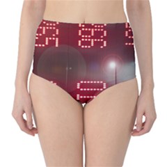 Numbers Game High-waist Bikini Bottoms by norastpatrick