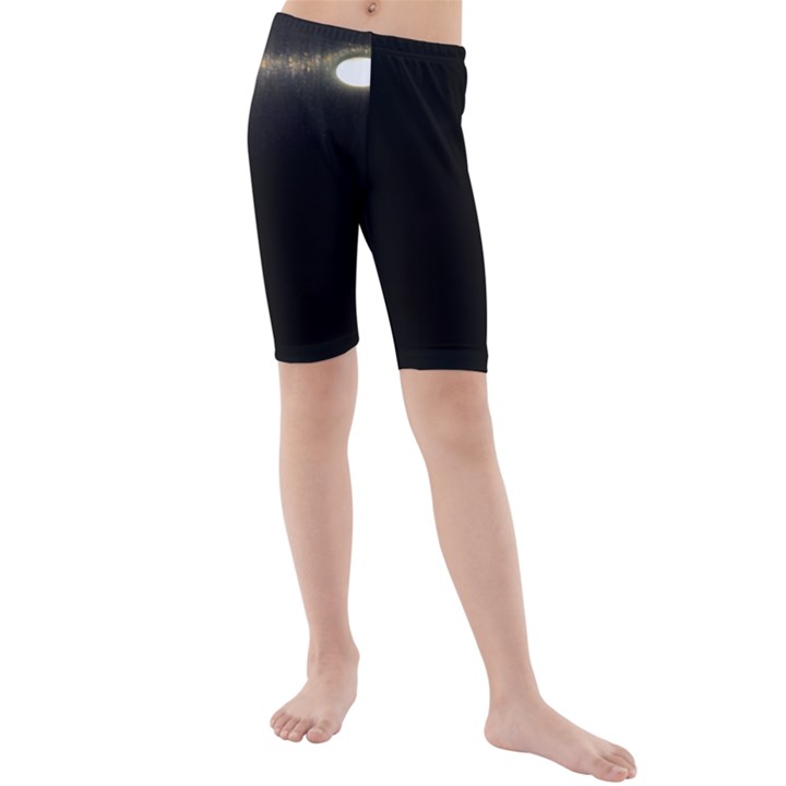  Black Lite!  Kids  Mid Length Swim Shorts