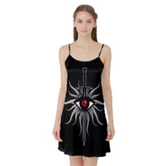 Inquisition Symbol Satin Night Slip