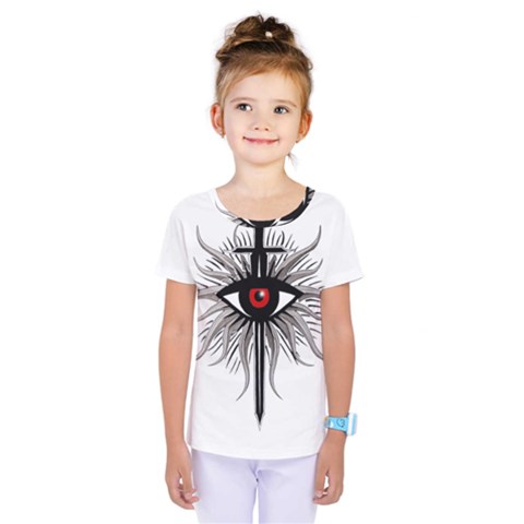 Inquisition Symbol Kids  One Piece Tee by Valentinaart