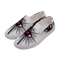 Inquisition Symbol Women s Canvas Slip Ons by Valentinaart