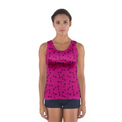 Fish bones pattern Sport Tank Top 