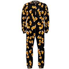 Candy Corn Onepiece Jumpsuit (men)  by Valentinaart