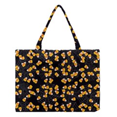 Candy Corn Medium Tote Bag by Valentinaart