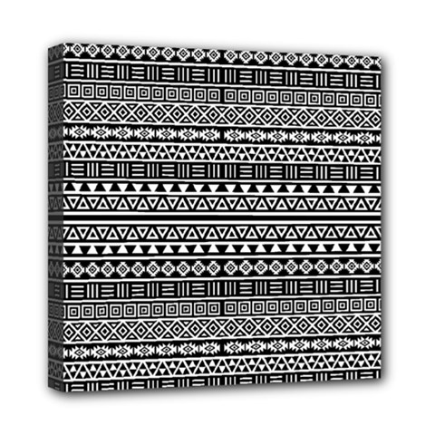 Aztec Influence Pattern Mini Canvas 8  X 8  by ValentinaDesign