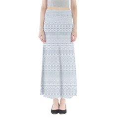 Aztec Influence Pattern Full Length Maxi Skirt by ValentinaDesign