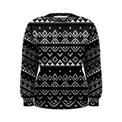 Aztec Influence Pattern Women s Sweatshirt by ValentinaDesign
