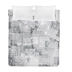 Abstract Art Duvet Cover Double Side (full/ Double Size) by ValentinaDesign