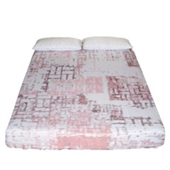 Abstract Art Fitted Sheet (california King Size)