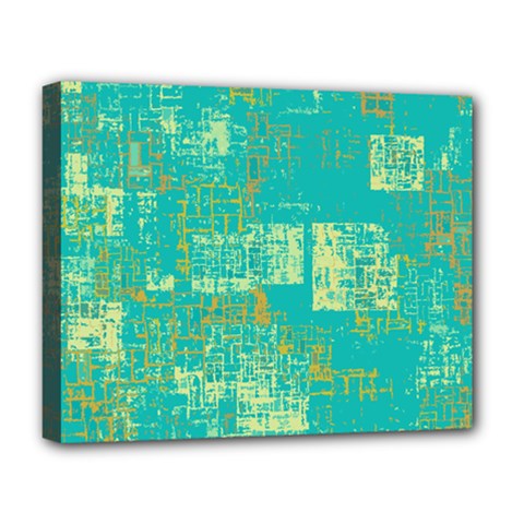 Abstract art Deluxe Canvas 20  x 16  