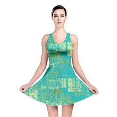 Abstract art Reversible Skater Dress