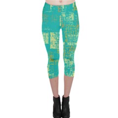 Abstract art Capri Leggings 