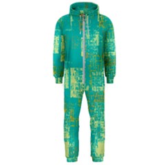 Abstract art Hooded Jumpsuit (Men) 