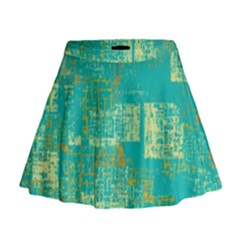Abstract art Mini Flare Skirt