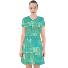 Abstract art Adorable in Chiffon Dress