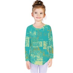 Abstract Art Kids  Long Sleeve Tee