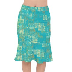 Abstract art Mermaid Skirt