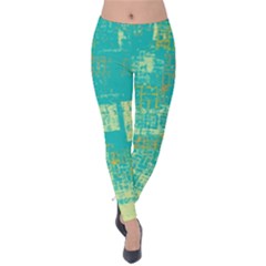 Abstract art Velvet Leggings