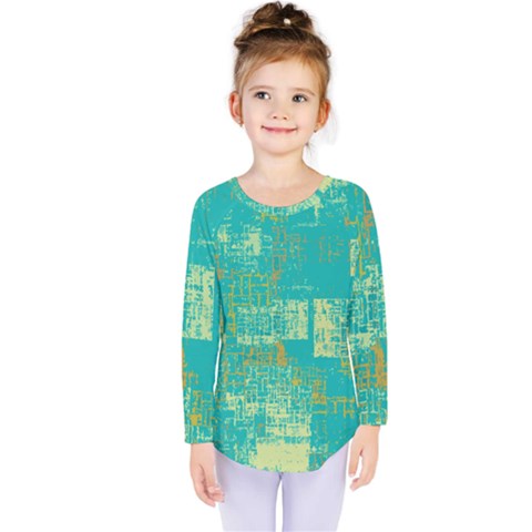 Abstract Art Kids  Long Sleeve Tee by ValentinaDesign