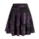 Abstract art High Waist Skirt View1