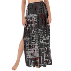 Abstract Art Maxi Chiffon Tie-up Sarong