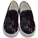 Abstract art Men s Canvas Slip Ons View1