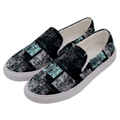 Abstract Art Men s Canvas Slip Ons by ValentinaDesign