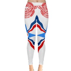 Assyrian Flag  Leggings  by abbeyz71