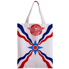 Assyrian Flag  Zipper Classic Tote Bag by abbeyz71