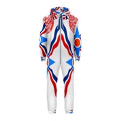 Assyrian Flag  Hooded Jumpsuit (kids) by abbeyz71