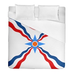 Assyrian Flag  Duvet Cover (full/ Double Size) by abbeyz71