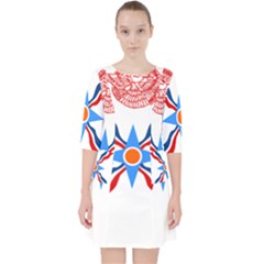 Assyrian Flag  Pocket Dress by abbeyz71