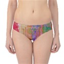 Colorful watercolors pattern                      Hipster Bikini Bottoms View1