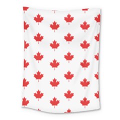 Canadian Maple Leaf Pattern Medium Tapestry