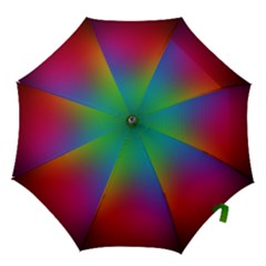 Bright Lines Resolution Image Wallpaper Rainbow Hook Handle Umbrellas (small) by Mariart