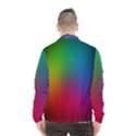 Bright Lines Resolution Image Wallpaper Rainbow Wind Breaker (Men) View2