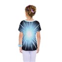 Bright Light On Black Background Kids  One Piece Tee View2