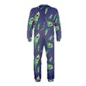 Canaries Budgie Pattern Bird Animals Cute OnePiece Jumpsuit (Kids) View2