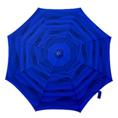 Dark Blue Stripes Seamless Hook Handle Umbrellas (large)