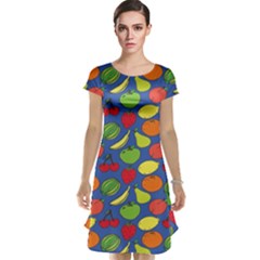 Fruit Melon Cherry Apple Strawberry Banana Apple Cap Sleeve Nightdress