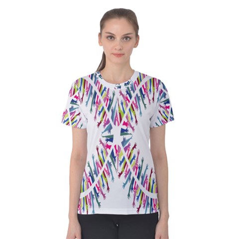 Free Symbol Hands Women s Cotton Tee by Mariart