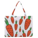 Fruit Vegetable Carrots Zipper Medium Tote Bag View1