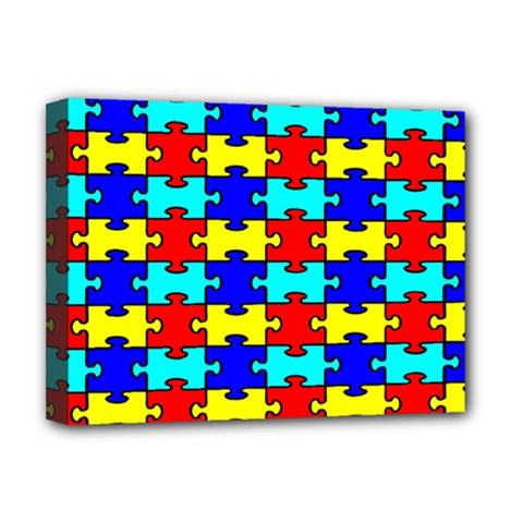 Game Puzzle Deluxe Canvas 16  X 12  
