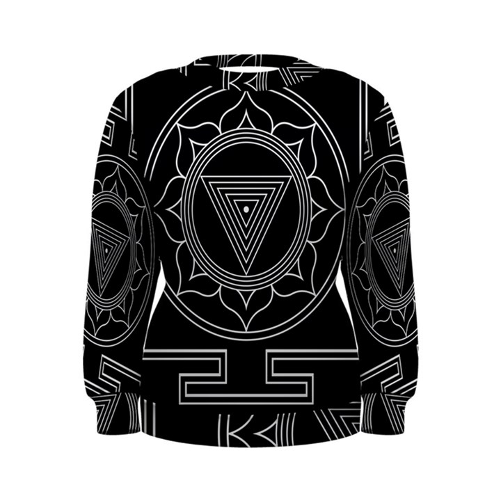 Kali Yantra Inverted Women s Sweatshirt