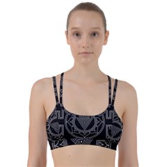 Kali Yantra Inverted Line Them Up Sports Bra by Mariart