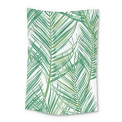 Jungle Fever Green Leaves Small Tapestry by Mariart