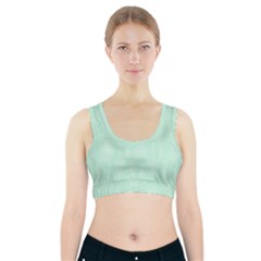 Line Blue Chevron Sports Bra With Pocket