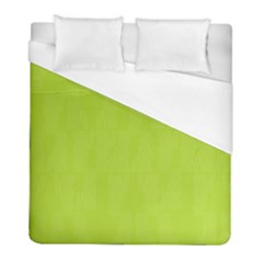 Line Green Duvet Cover (full/ Double Size)