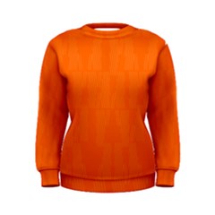 Line Orange Women s Sweatshirt by Mariart